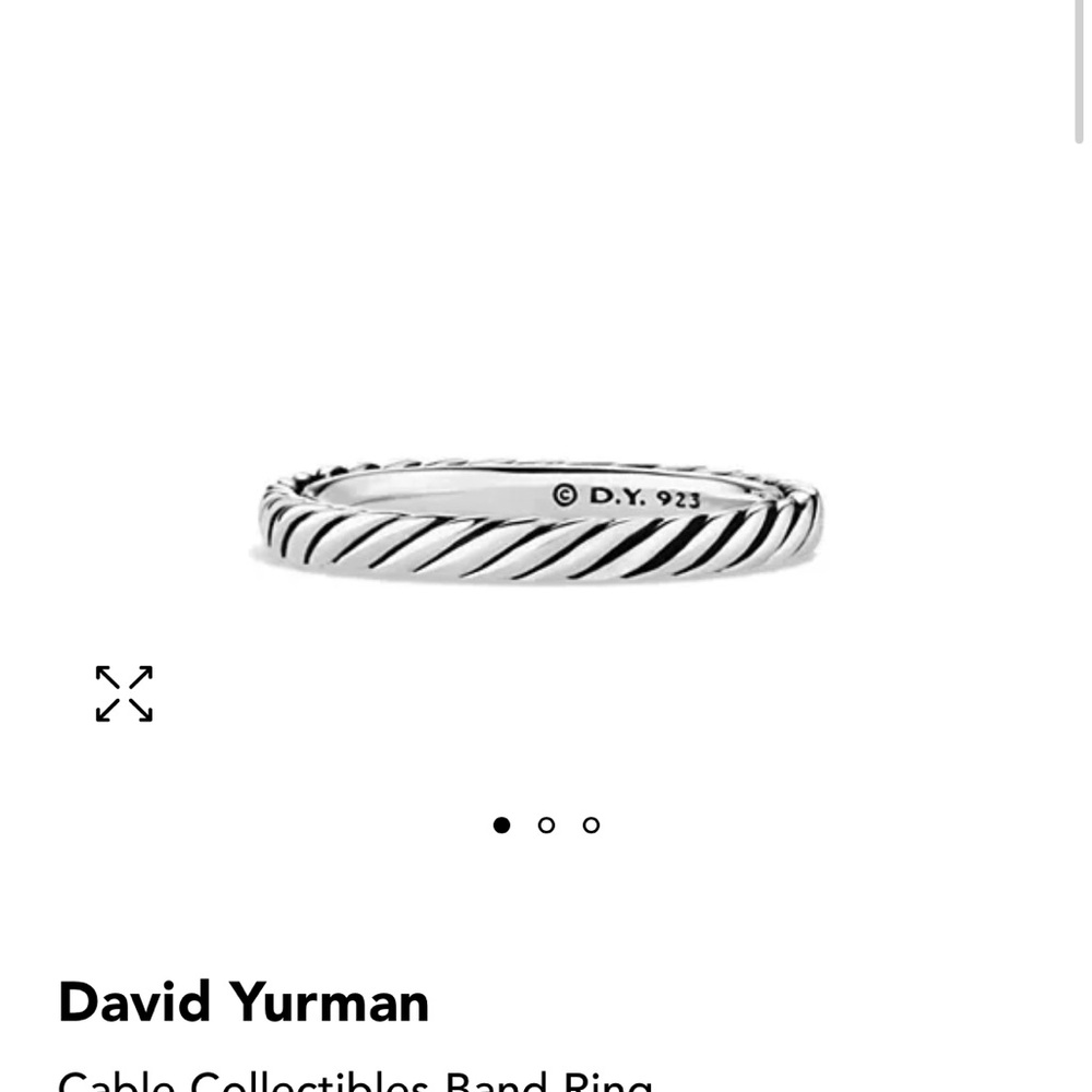 David Yurman cable ring